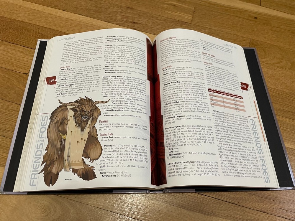 D20 Modern Role-Playing Game Core Rulebook HC