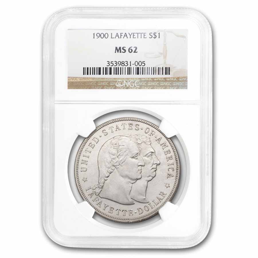 1900 Lafayette Dollar MS-62 NGC