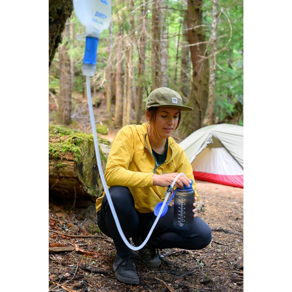 Platypus QuickDraw 3L Gravity Water Filter Fast Flow Backpacking System Free Shi