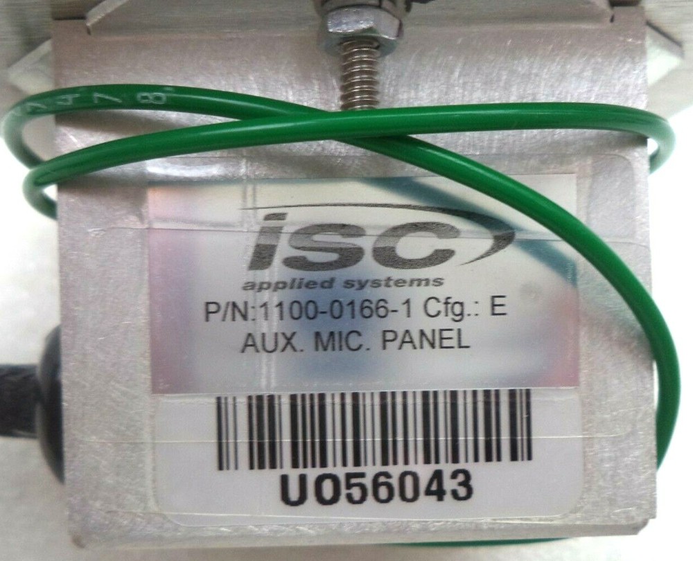 Interalia Auxiliary Microphone Intercom Assembly, pn 1100-0166-1