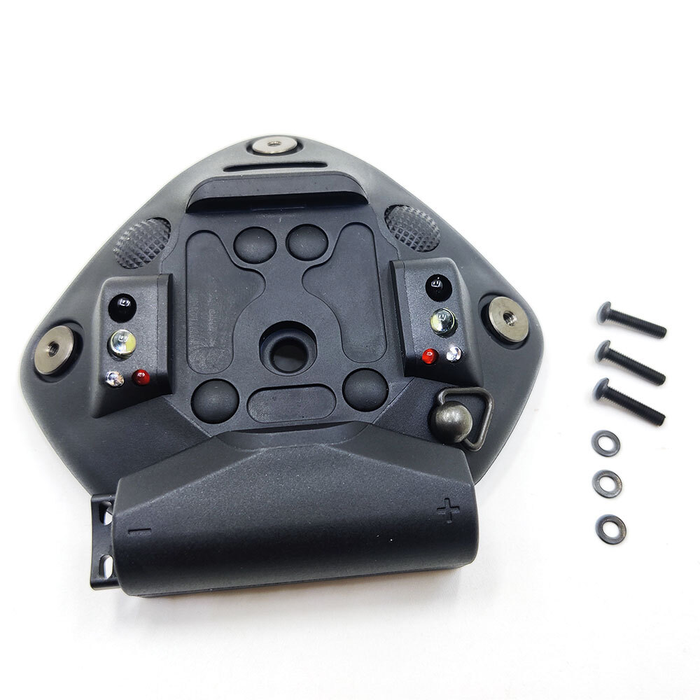 Tactical Universal NVG Shroud Integrated Light Array Mount US Military Helmets