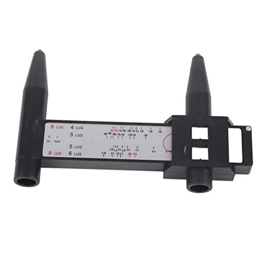 Wheel Bolt Pattern Tool Car Wheel Rim Bolt Pattern Sliding Measuring Tool PCD