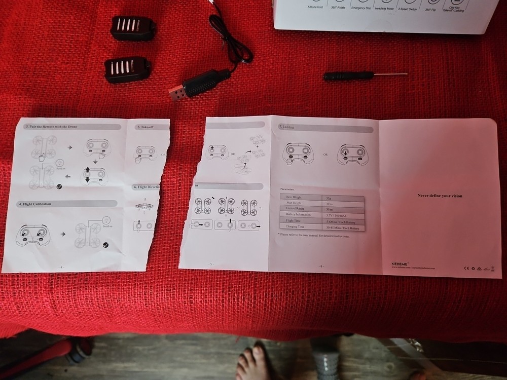 Drone NEHEME Model NH330 Complete