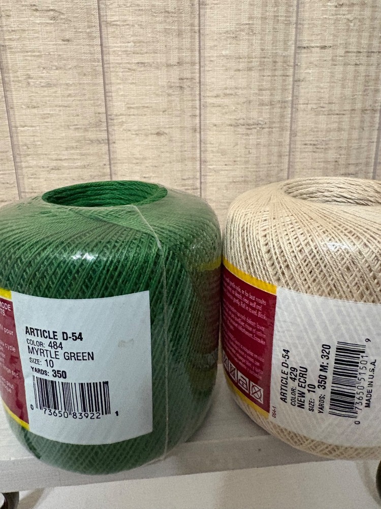 16 Spools of Variety Crochet Thread