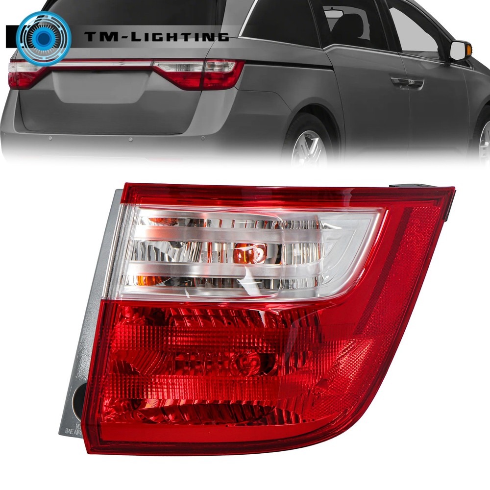 For Honda Odyssey 2011-13 Halogen Outer Right Passenger Side Tail Light Assembly
