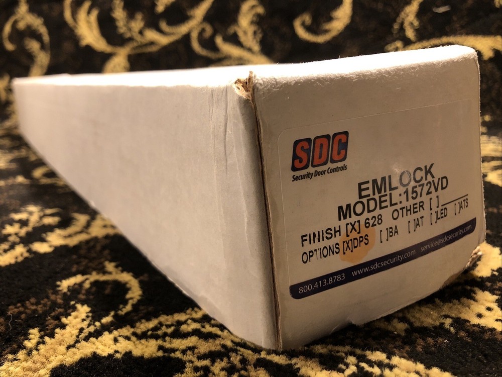 SDC EMLOCK 1572VD w/DPS, Electromagnet Lock