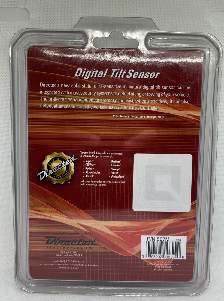 Viper/Directed 507M Digital Tilt Sensor