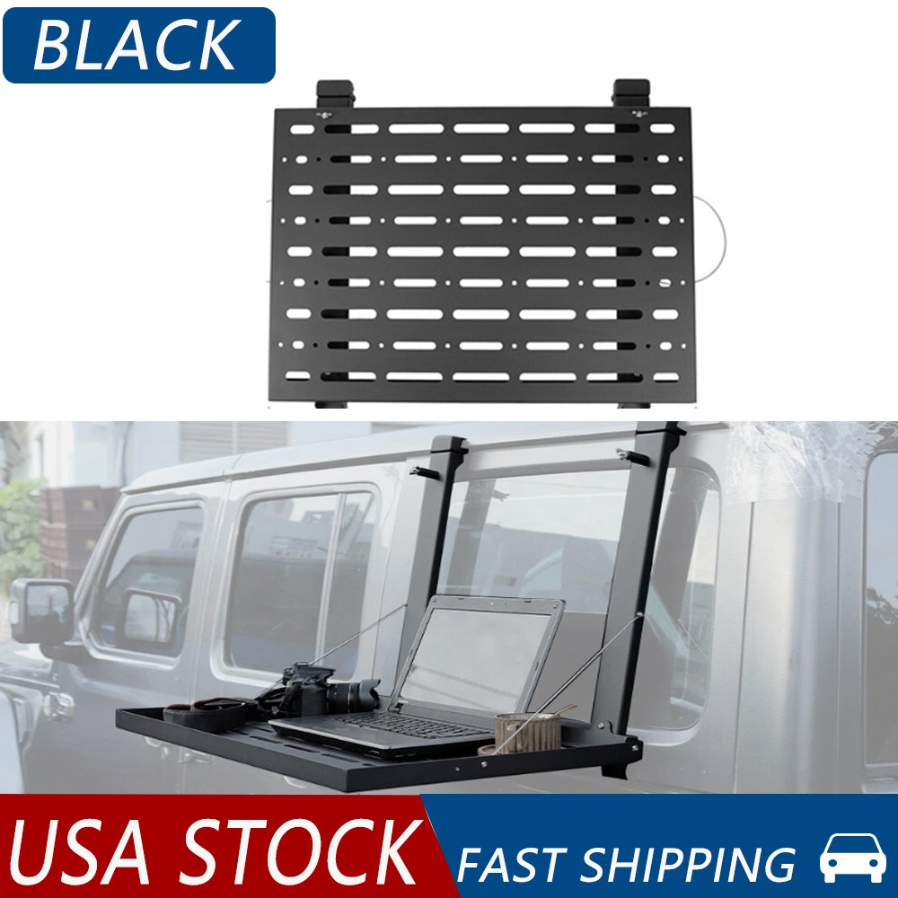 Multifunction Rear Window Storage Panel Openable Panel for Jeep Wrangler JL 18+