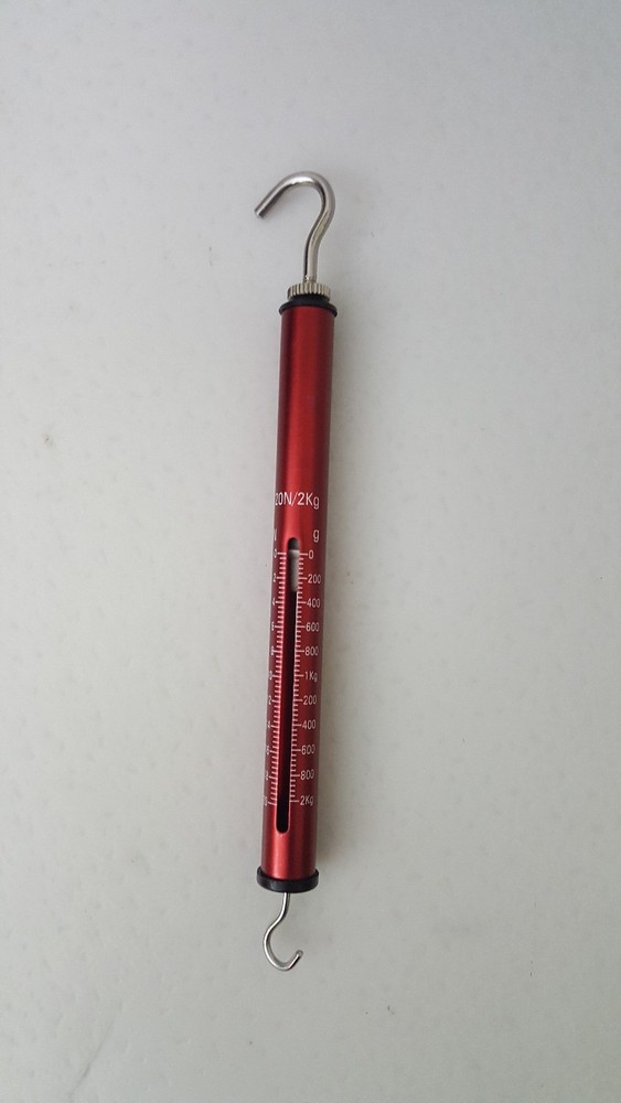ALUMINUM SPRING SCALE 20 N / 2000 g