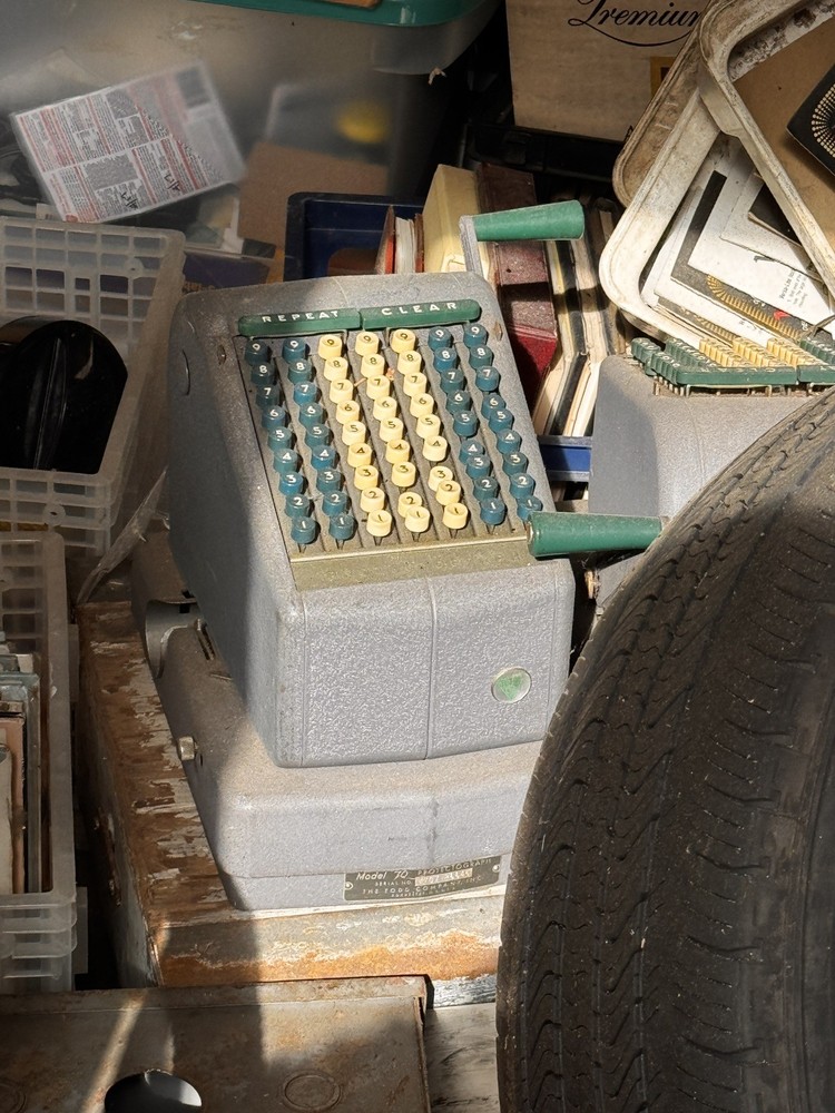 vintage adding machines