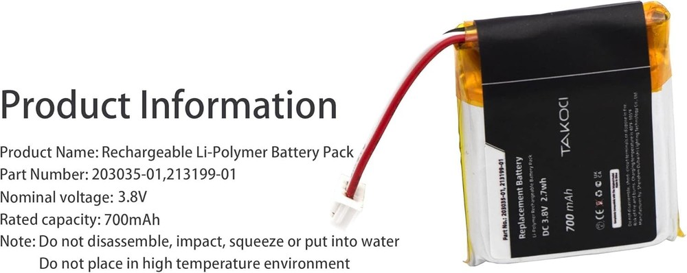 (2-Pack) Replacement Battery for Plantronics (Poly) SAVI 8220 Series Wireless He