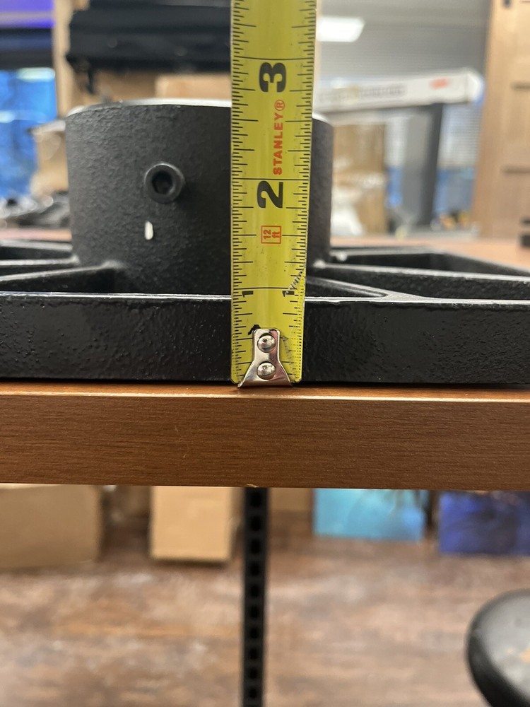 Drill Press table black 11” X 9 3/4” X 3 1/2”
