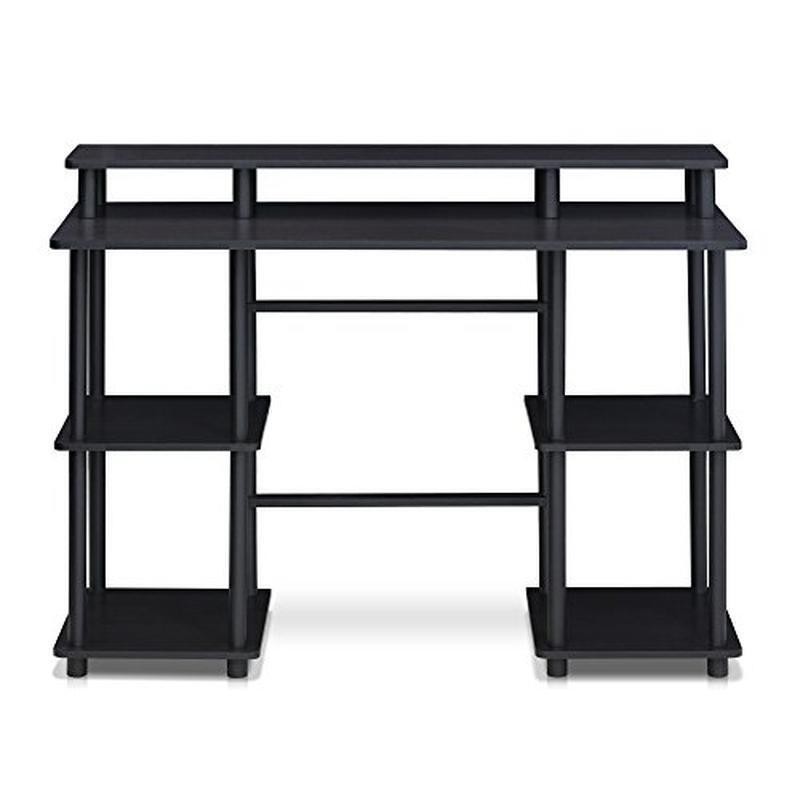 Multipurpose Computer Desk W/ Ample Storage Easy Assembly E1 Particle Board New