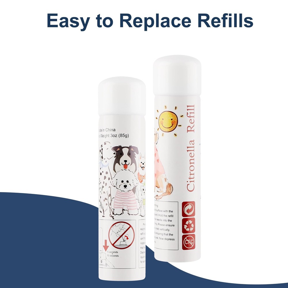 Citronella Spray Refill 2 Pack 3oz 85g Can Bark 2PACK, White-2