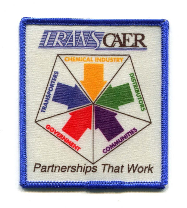 TRANSCAER Hazardous Materials Training Fire ERT Patch No State Affiliation