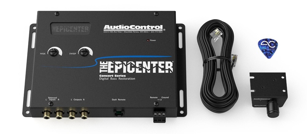 AUDIO CONTROL THE EPICENTER / BASS RESTORATION PROCESSOR (BLACK)    **NEW**