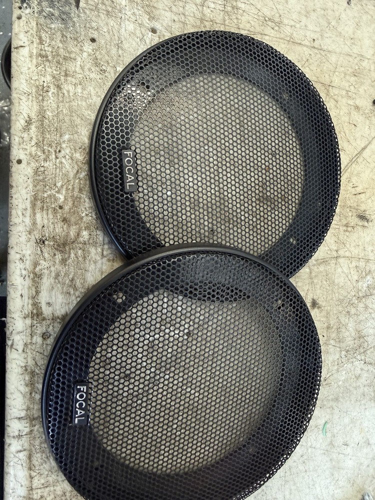 Focal 6 1/2 Speaker Grills Pair