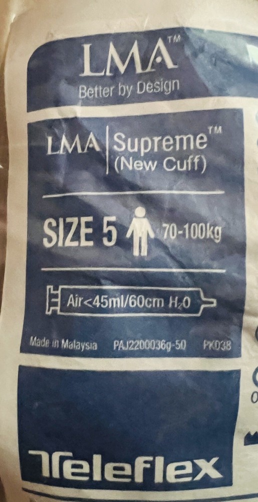 ONE LMA Single Use Laryngeal DIFFERENT SIZE