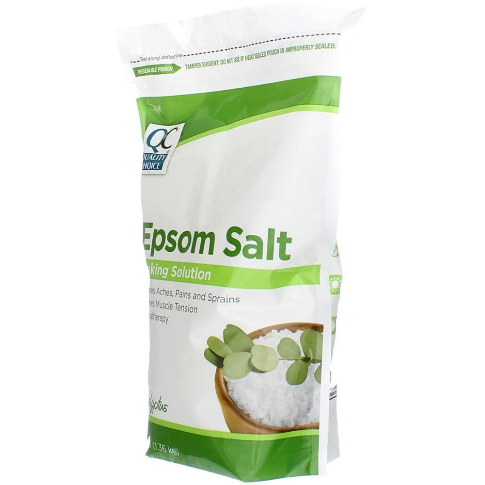 3 Pack Quality Choice Epsom Salt Eucalpts 3lb Bag 1ee