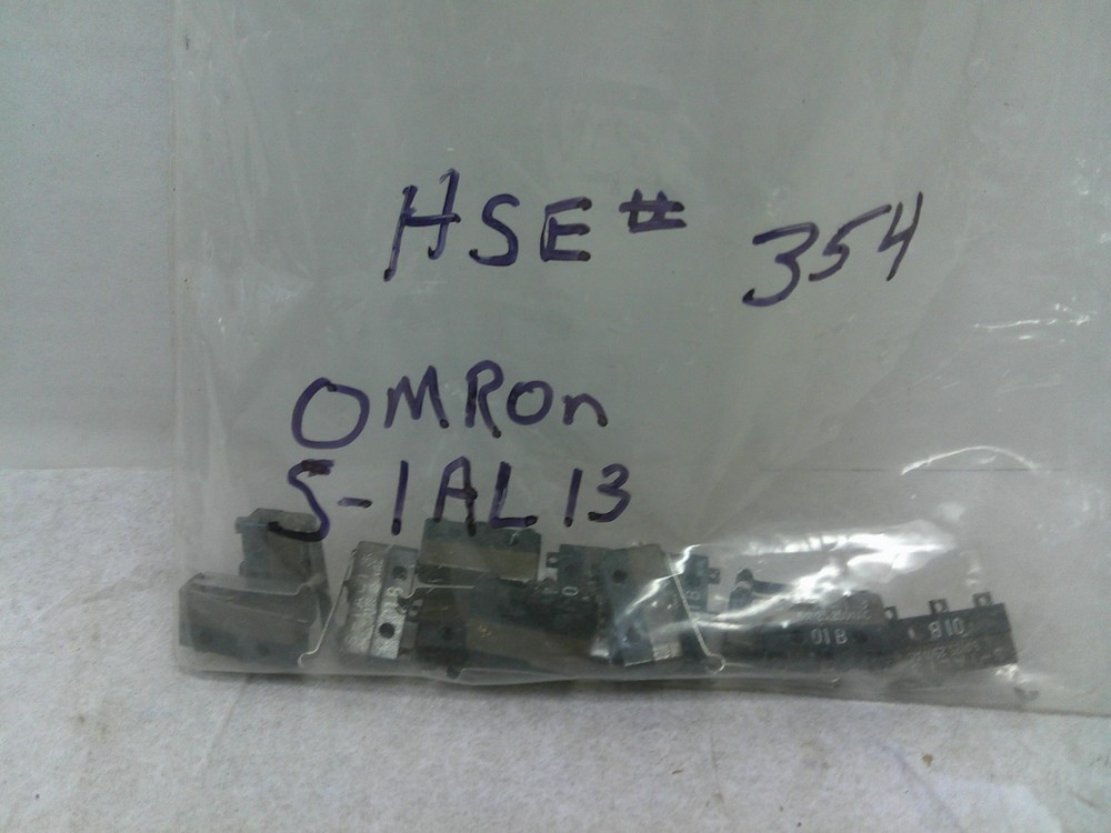 OMRON S-1AL13 MICRO SWITCH (12 PCS.)