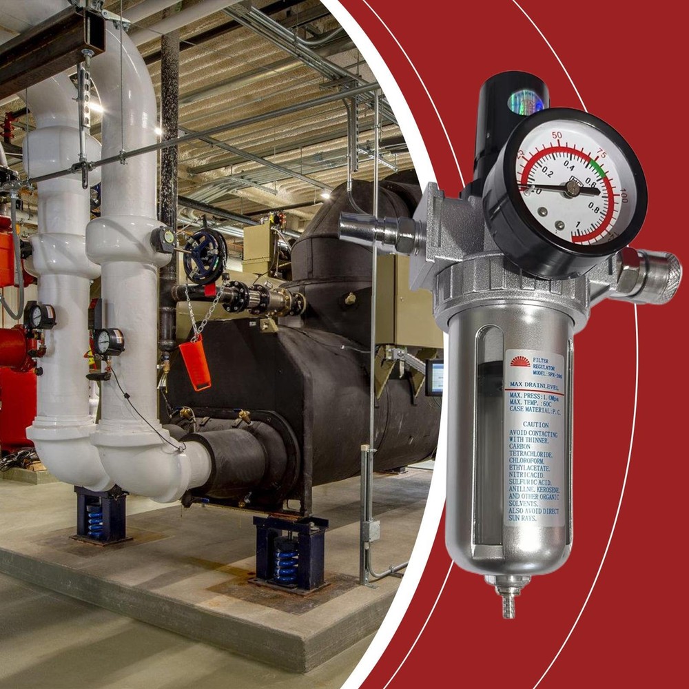 X-BULL Air Compressor Moisture Filter Water Trap Filter Regulator Separator