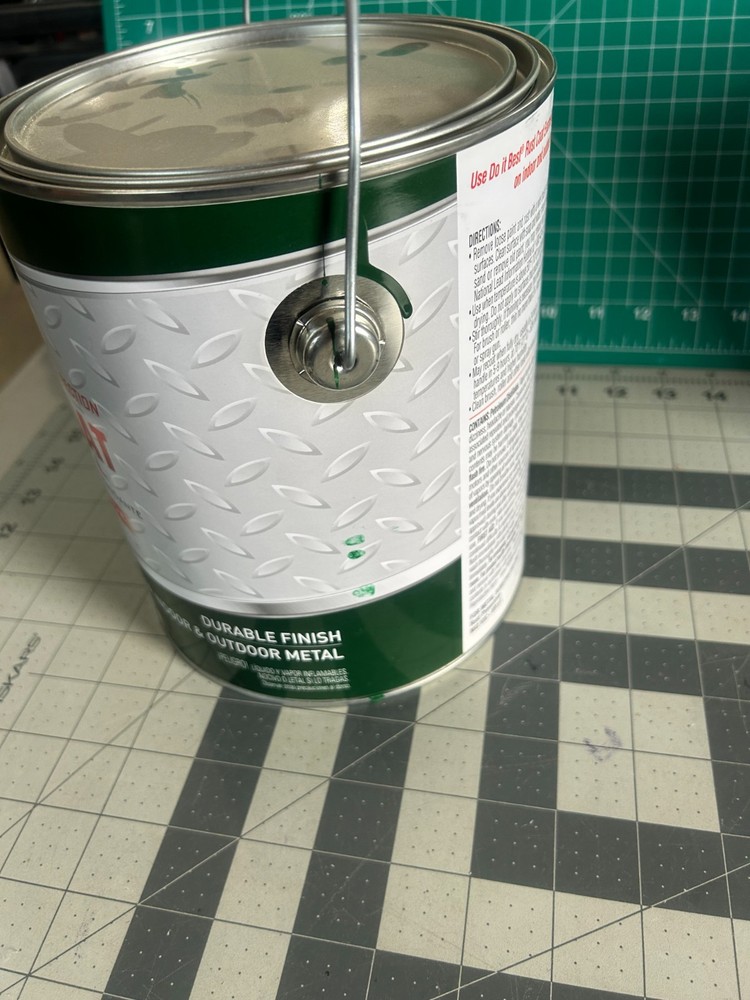 NEW *DENTED* Do it Best Rust Coat Oil-Based Gloss Enamel Hunter Green 1-GALLON