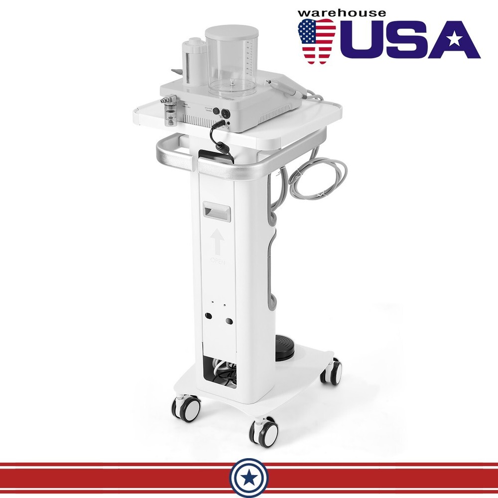 Dental Multi-Function Trolley Mobile Cart for Implant with 360° Lockable Wheels