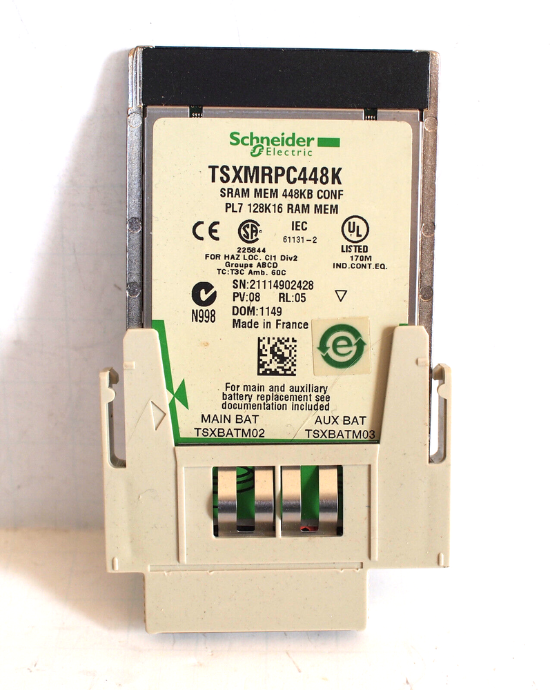 SCHNEIDER TSXMRPC448K MEMORY CARD AND HOLDER