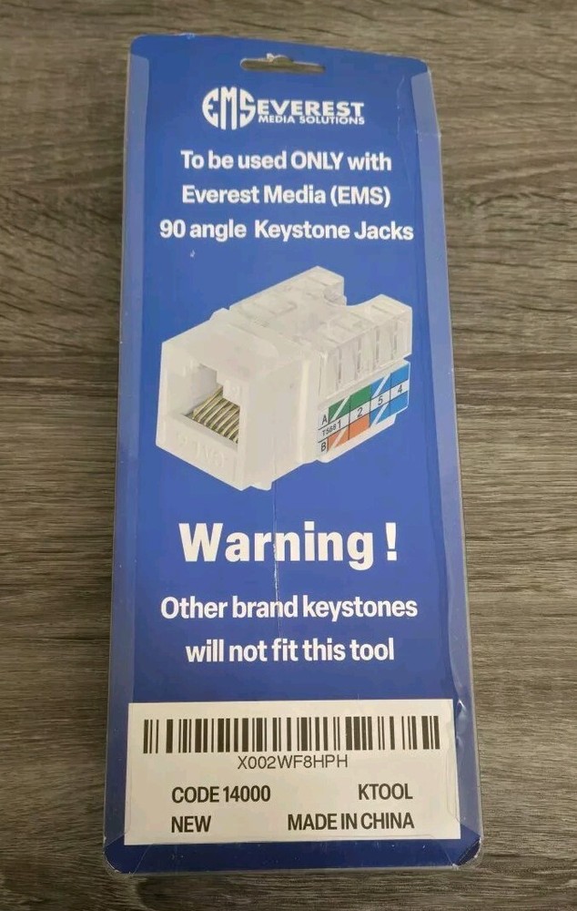 Everest Media Solutions easyJACK - 90° Angled Speed Termination Tool. Free Ship.