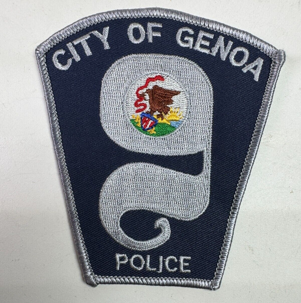 Genoa Police Illinois IL Patch Q10