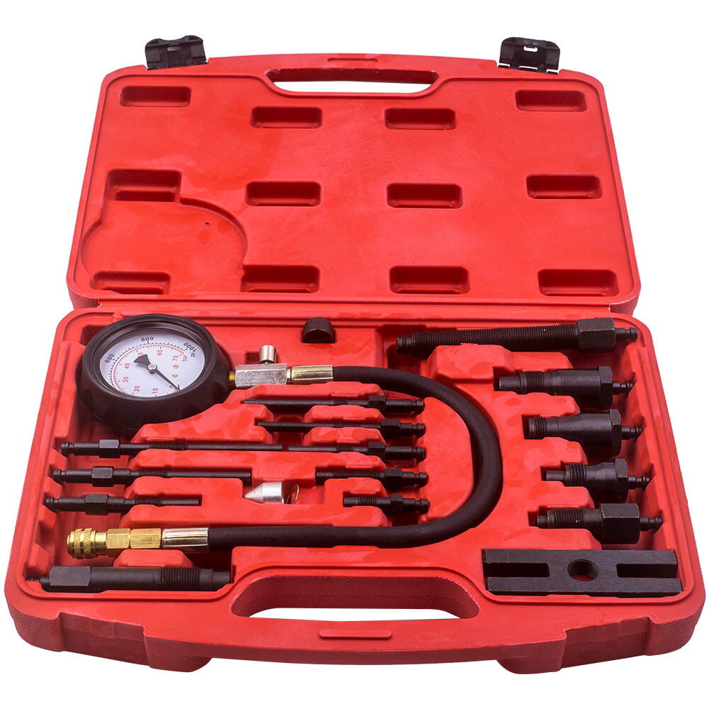 Diesel Engine Compression Tester Test Tool Set Kit For Auto Tractor Car