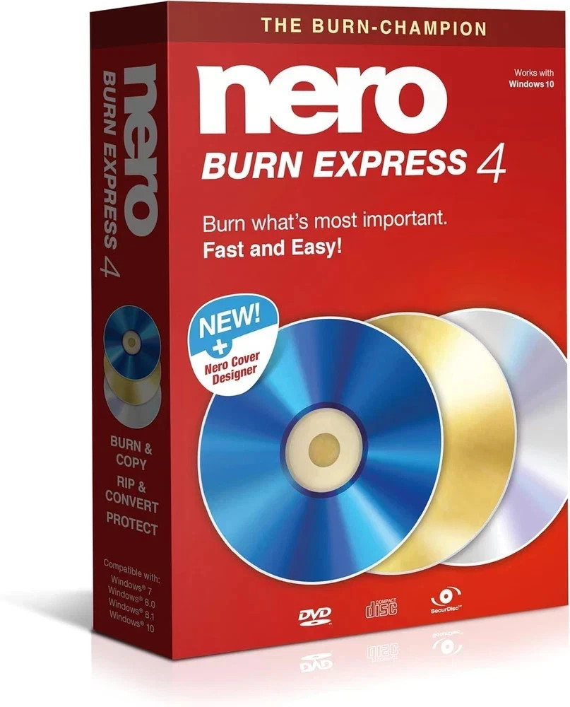 Burn Express 4 | Burn CD DVD Bluray | Copy | Rip | Convert | Backup | Protect |