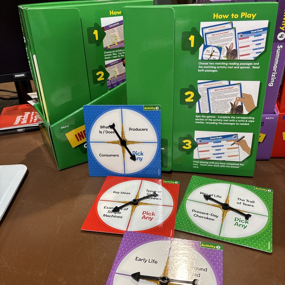 Informational Text Comprehension Center Grade Three