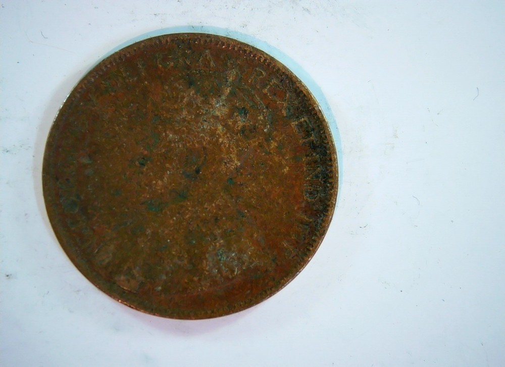 Canada 1917 1 Cent Large Cent (George V) Coin