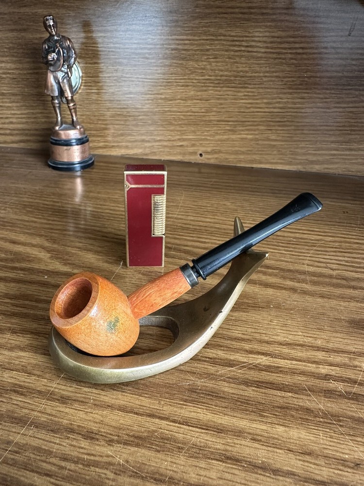Small Missouri Corn Cob Meerschaum Pipe Unsmoked