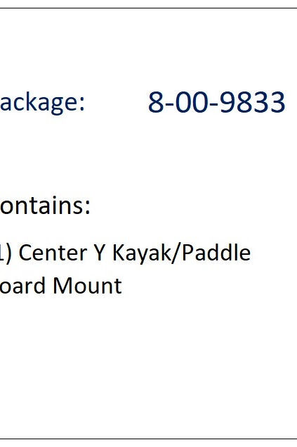 Exposed Racks 8-00-9833 Roof Rack Accessory Mounting Bracket