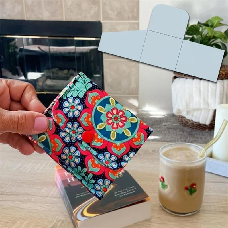 Quick and Easy Pouch Template Purses Pocket Handmade Making Template