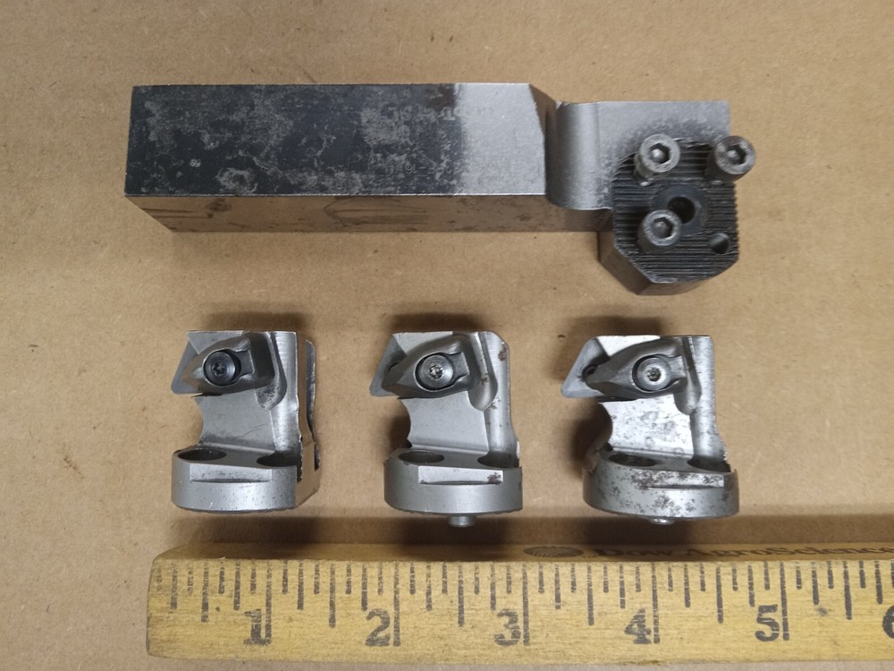 Sandvik 570-DDUNR-32-11X Indexable Modular Boring Head, Lot of Three