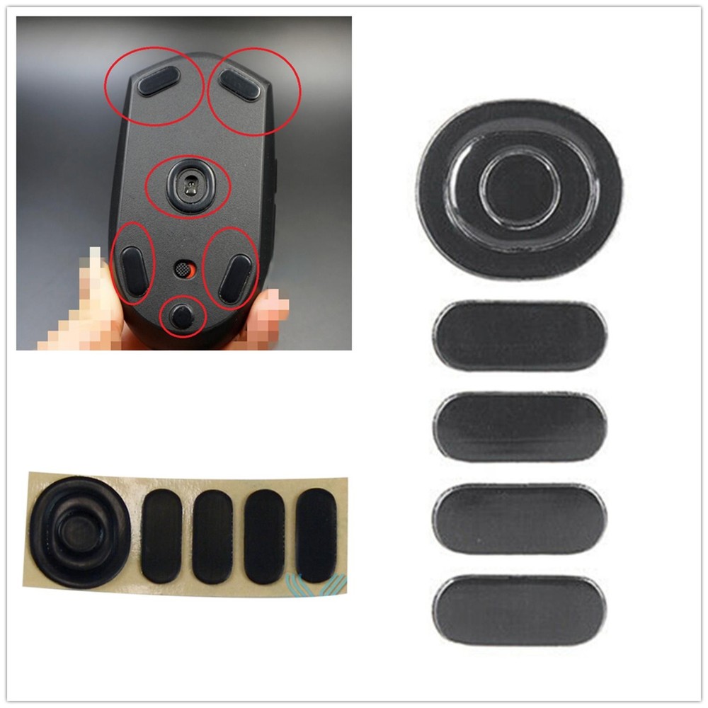 2 Set/Pack Smooth Mouse Feet Edge Pad More Smooth For Logitech G304 G305 Mouse