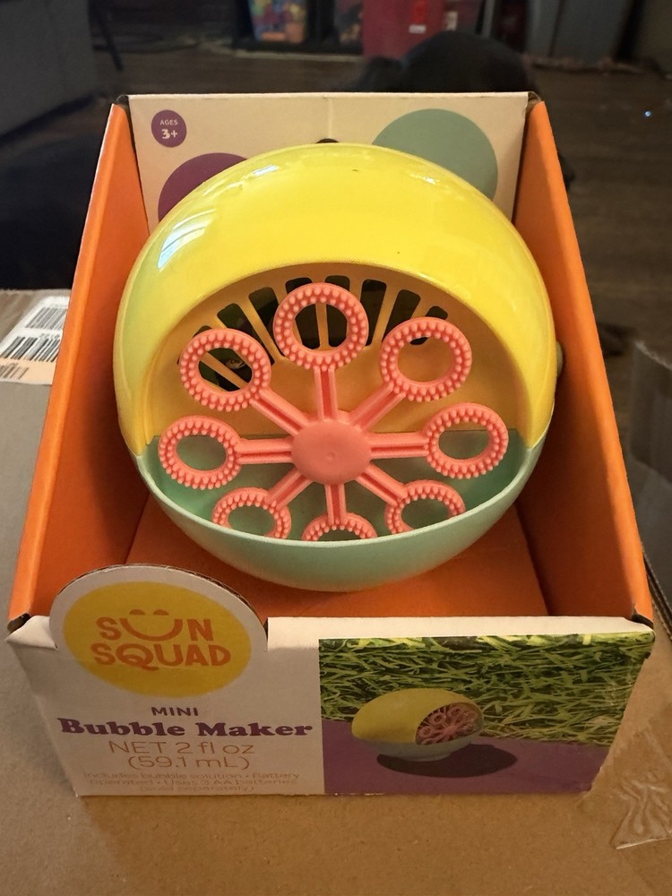 Sun Squad Mini Bubble Maker
