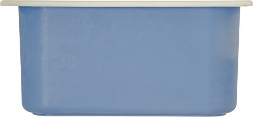 CARLISLE 1/3 SIZE COLDMASTER COOLCHECK FOOD PAN WHITE/BLUE