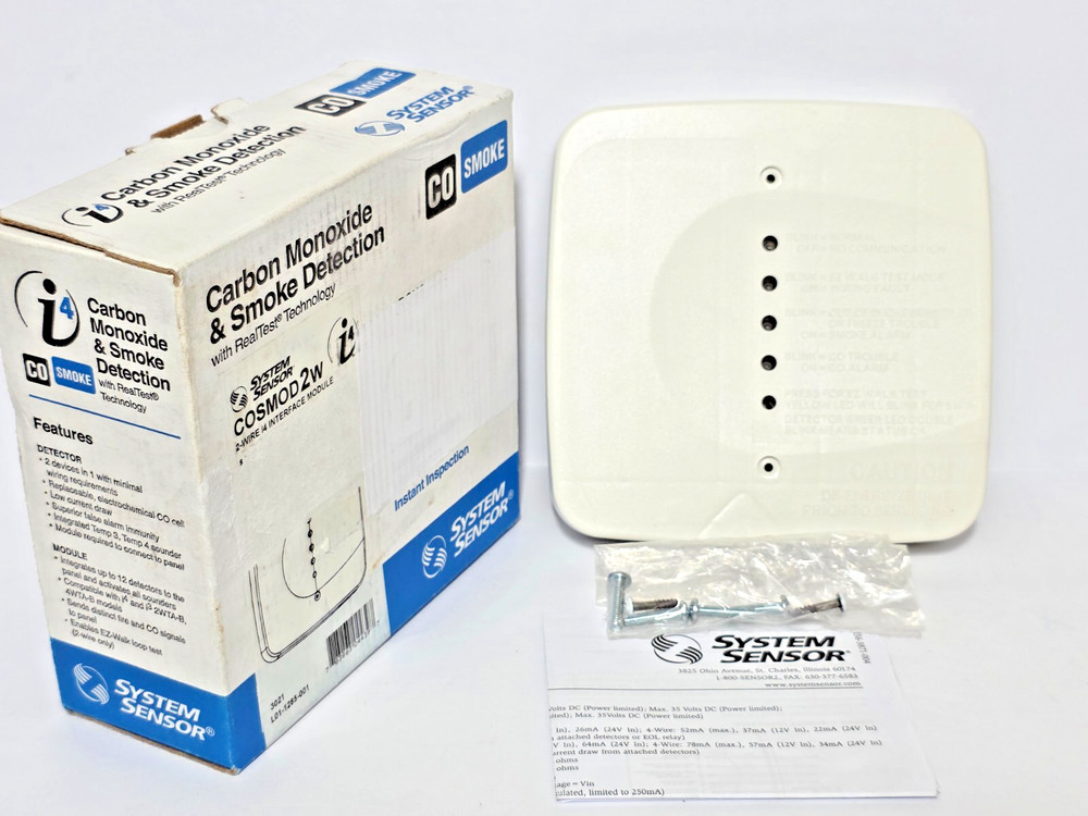 System Sensor COSMOD2W 2-wire İ4 Smoke CO Detector Interface Module