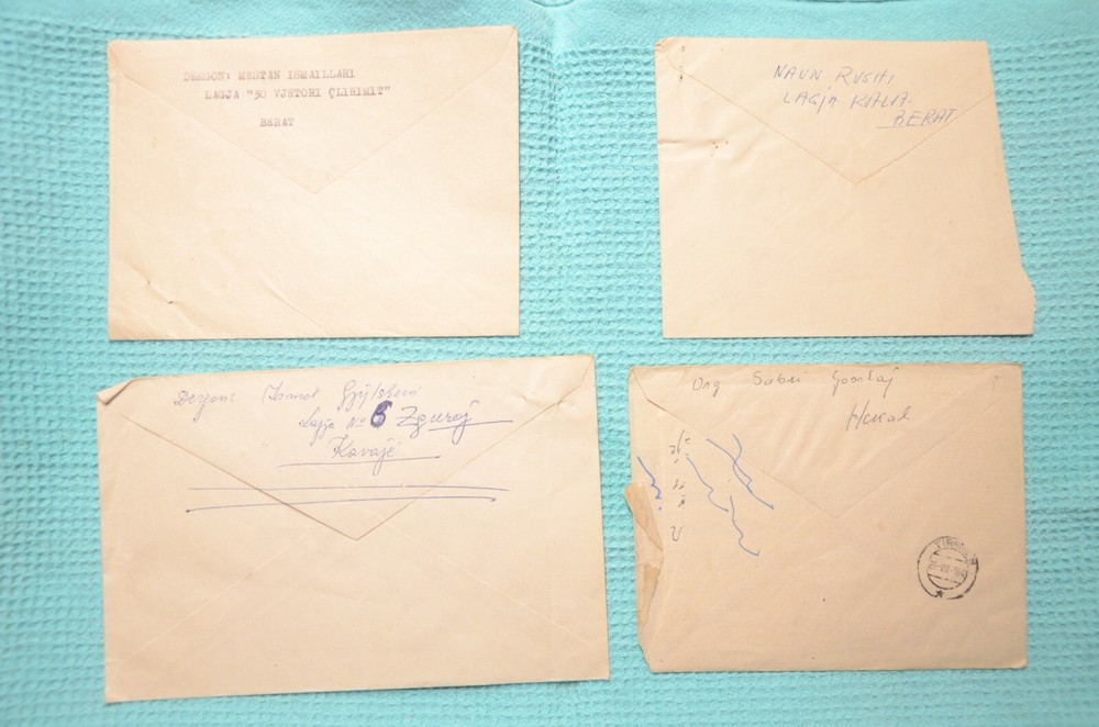 Albania Stamps 4 Old COVERS