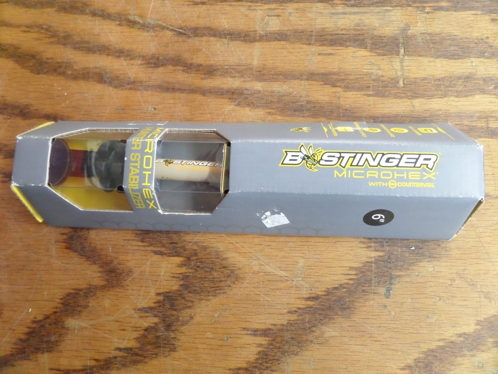 NEW  B-Stinger 6" MicroHex TAN Stabilizer, compound bow-MHX06TN