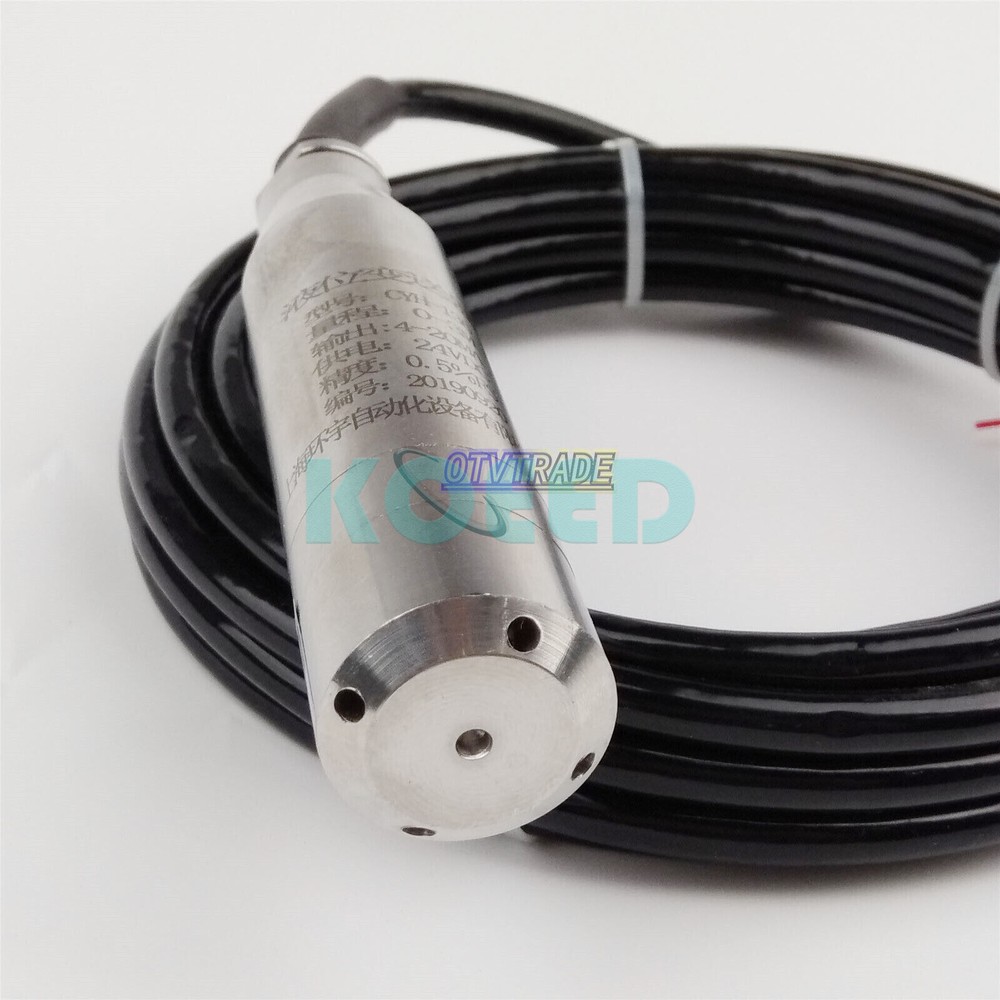 4-20MA 0.5m Range Water Level Transmitter Liquid Level Transducer Sensor