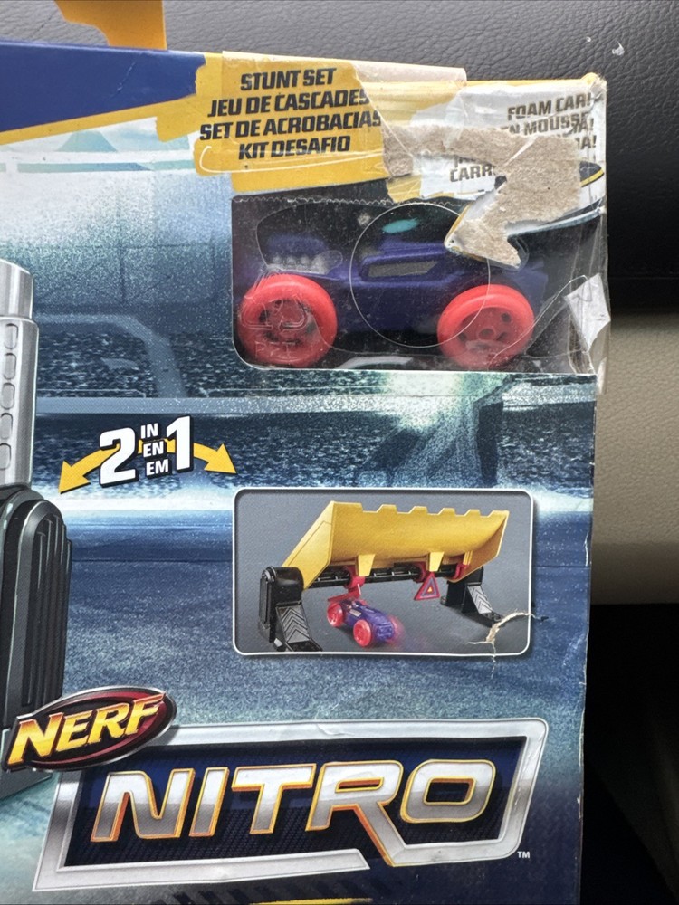 Nerf Nitro Slammin’ Soar Stunt Set, New