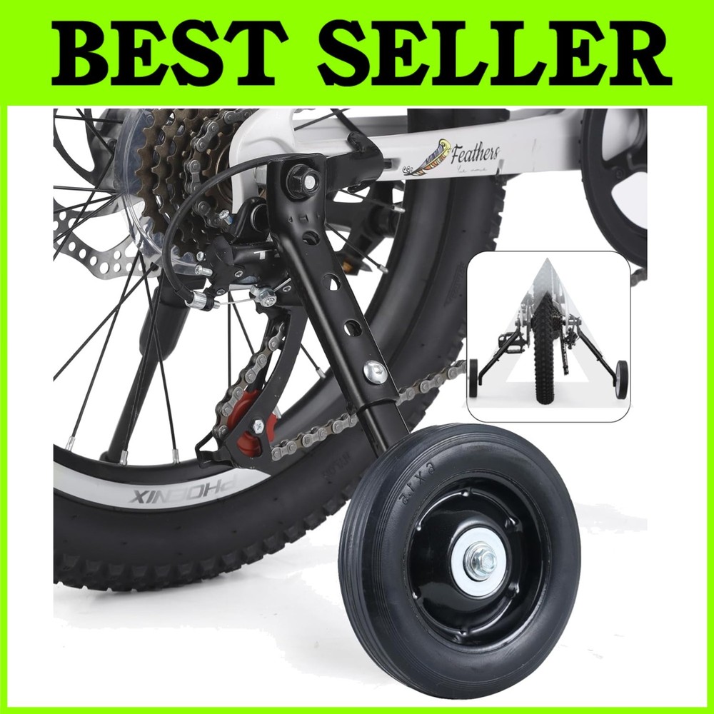 Adjustable Training Wheels for 18-22 inch Bikes
