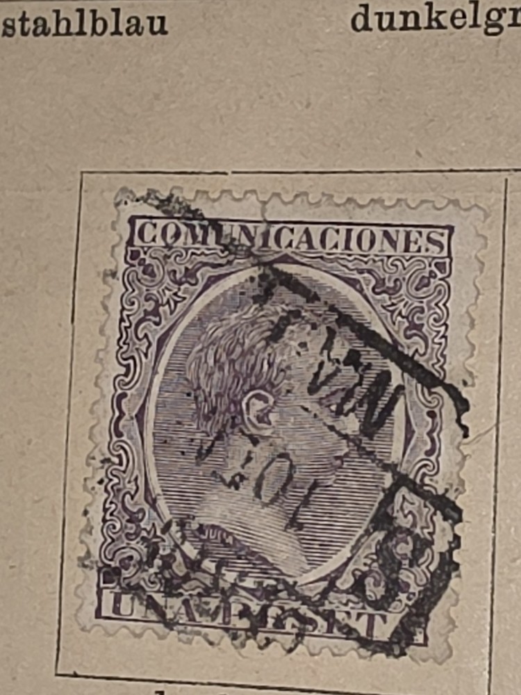 Foreign Spanien Una Stamp Used - #I230
