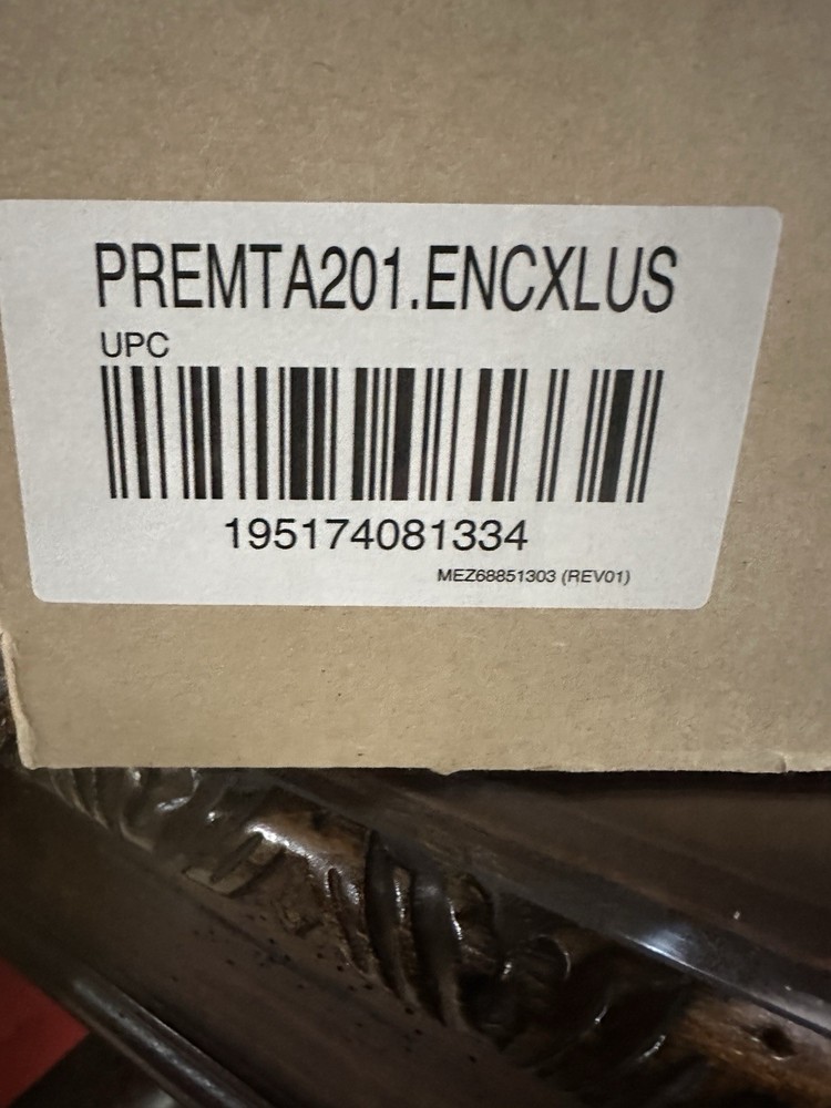 LG PREMTA201.ENCXLUS Programmable Deluxe Wired Remote Controller Digital Display