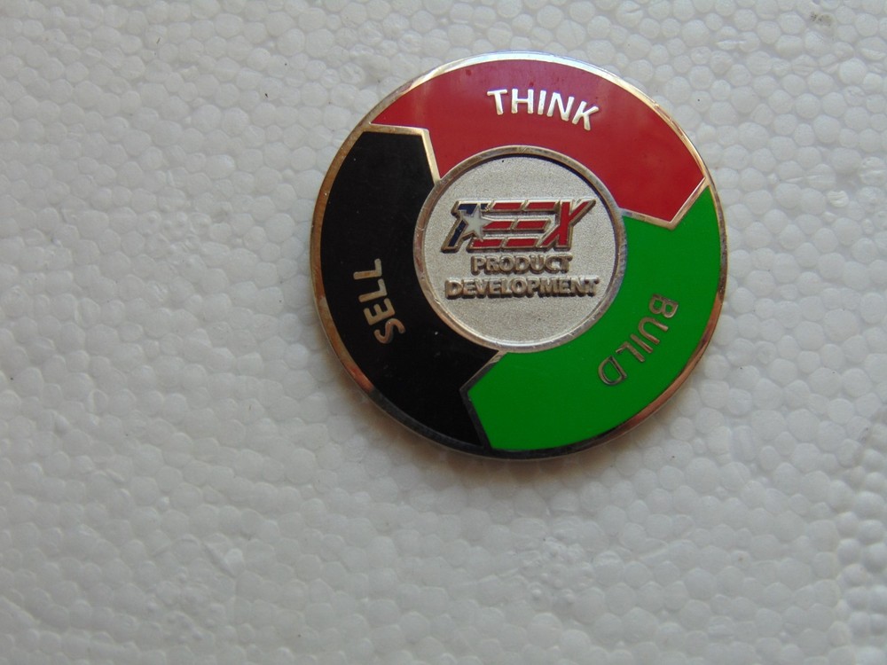 TEXAS ENGINEERING-THINK BUILD SELL- Challenge Coin